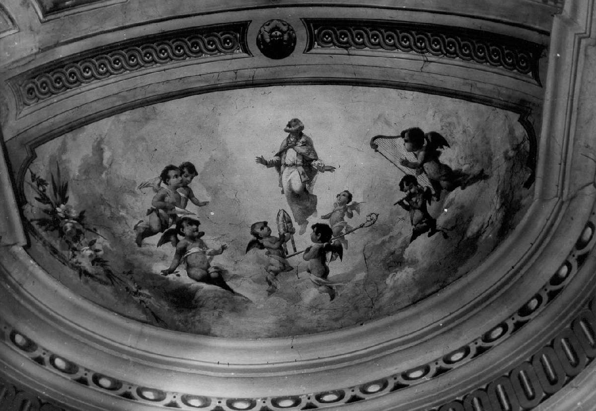 gloria di San Biagio (dipinto) di Forti Fermo (attribuito) (seconda metà sec. XIX)