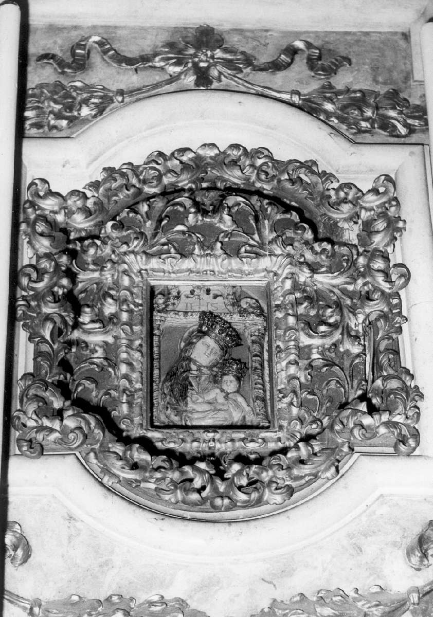 cornice, elemento d'insieme - manifattura emiliana (seconda metà sec. XVII)