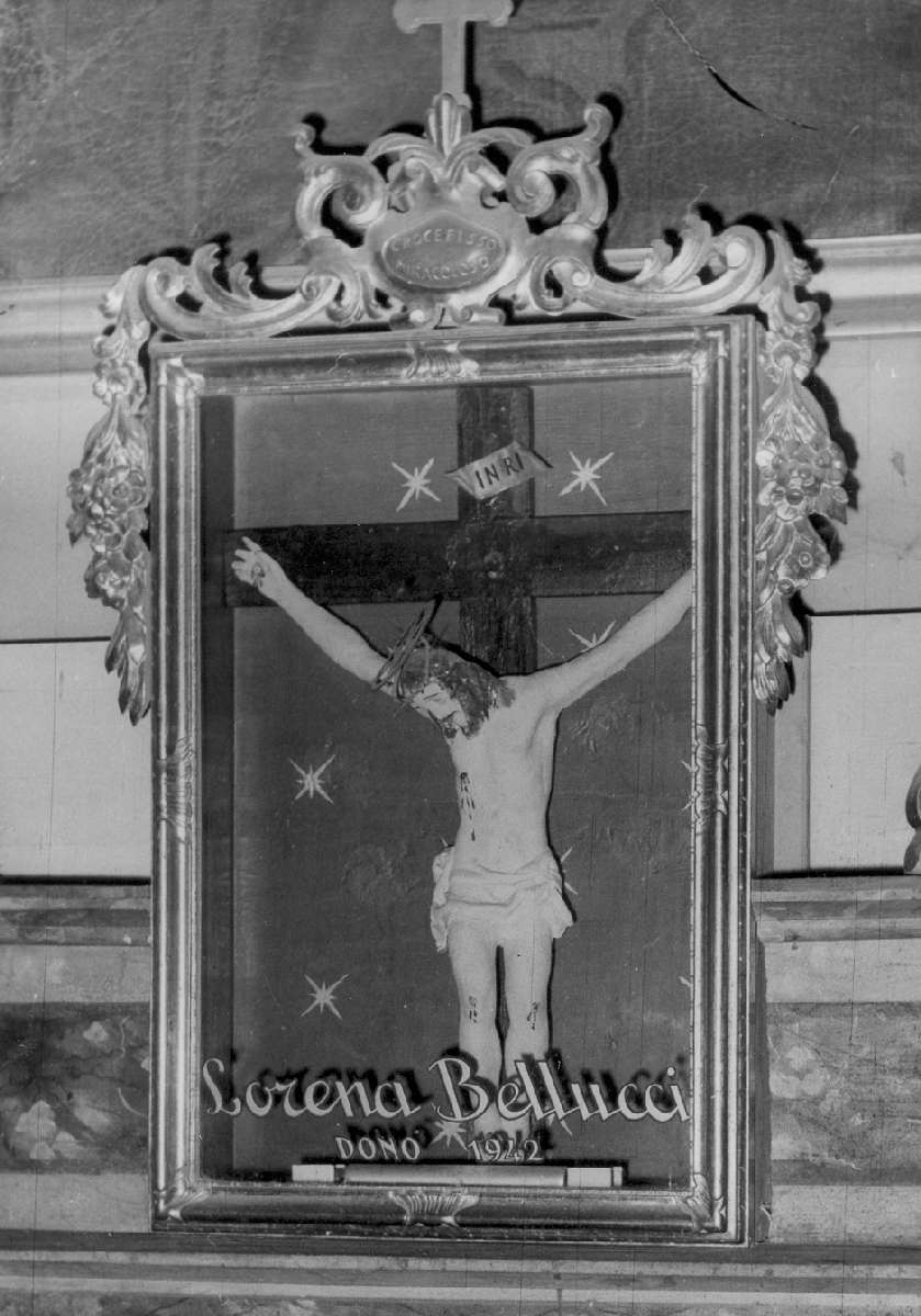 Cristo crocifisso (scultura) - ambito emiliano (metà sec. XVIII)