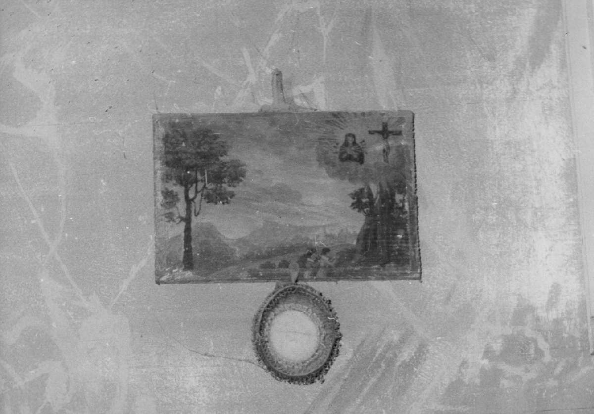 scena di grazia ricevuta (ex voto) - ambito emiliano (prima metà sec. XIX)