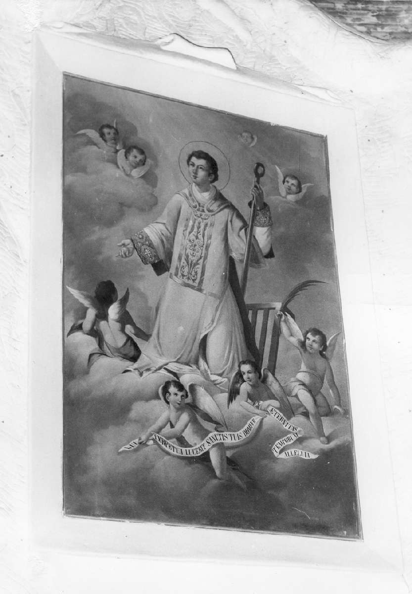 gloria di San Lorenzo (dipinto) - ambito emiliano (inizio sec. XX)