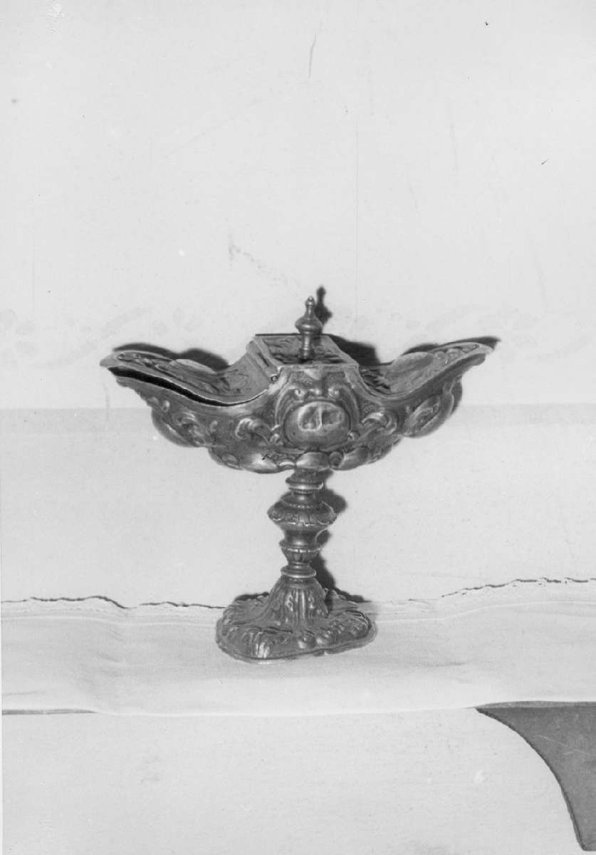 navicella portaincenso - manifattura emiliana (metà sec. XVIII)