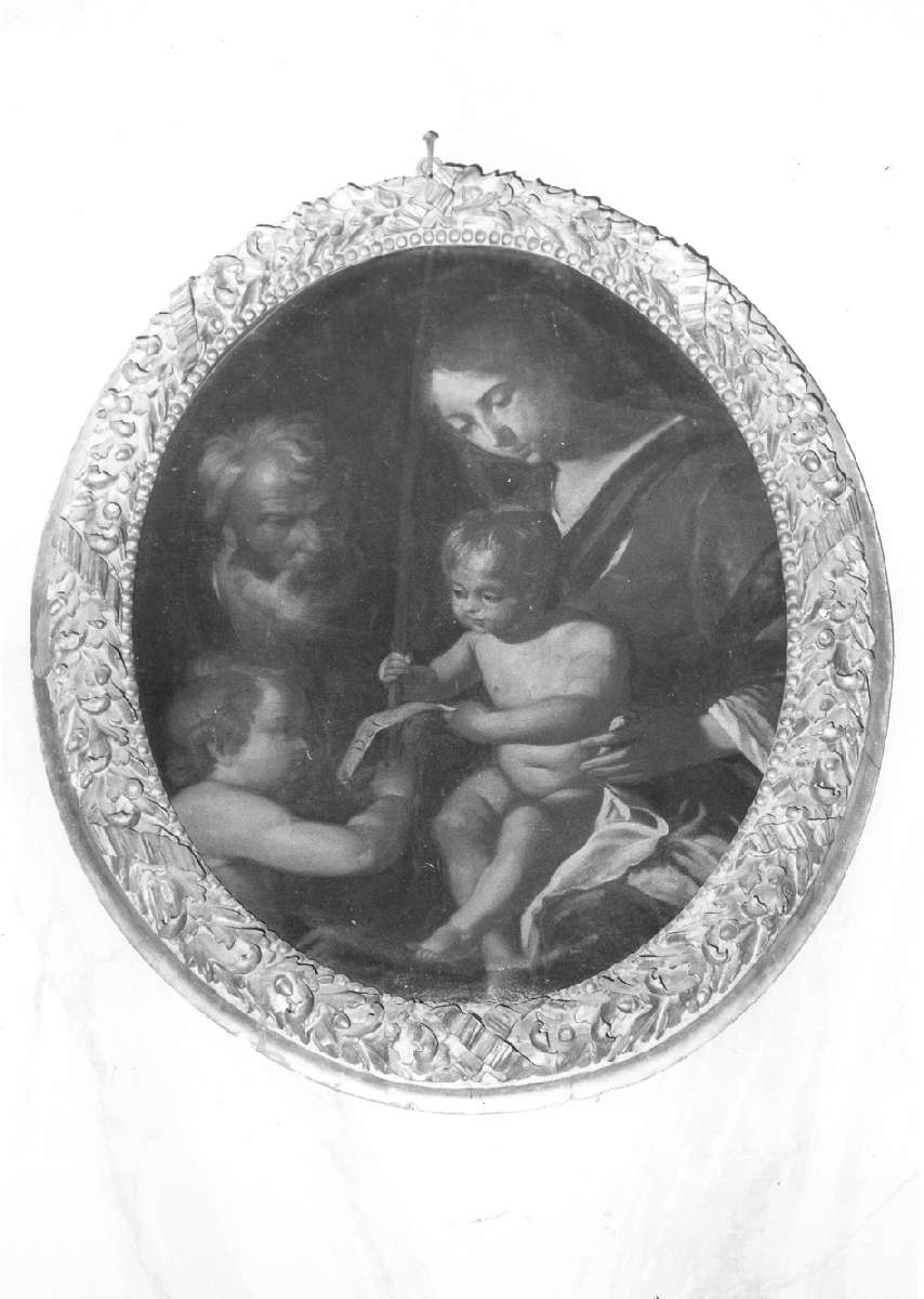 Sacra Famiglia con San Giovannino (dipinto) - ambito emiliano (prima metà sec. XVII)