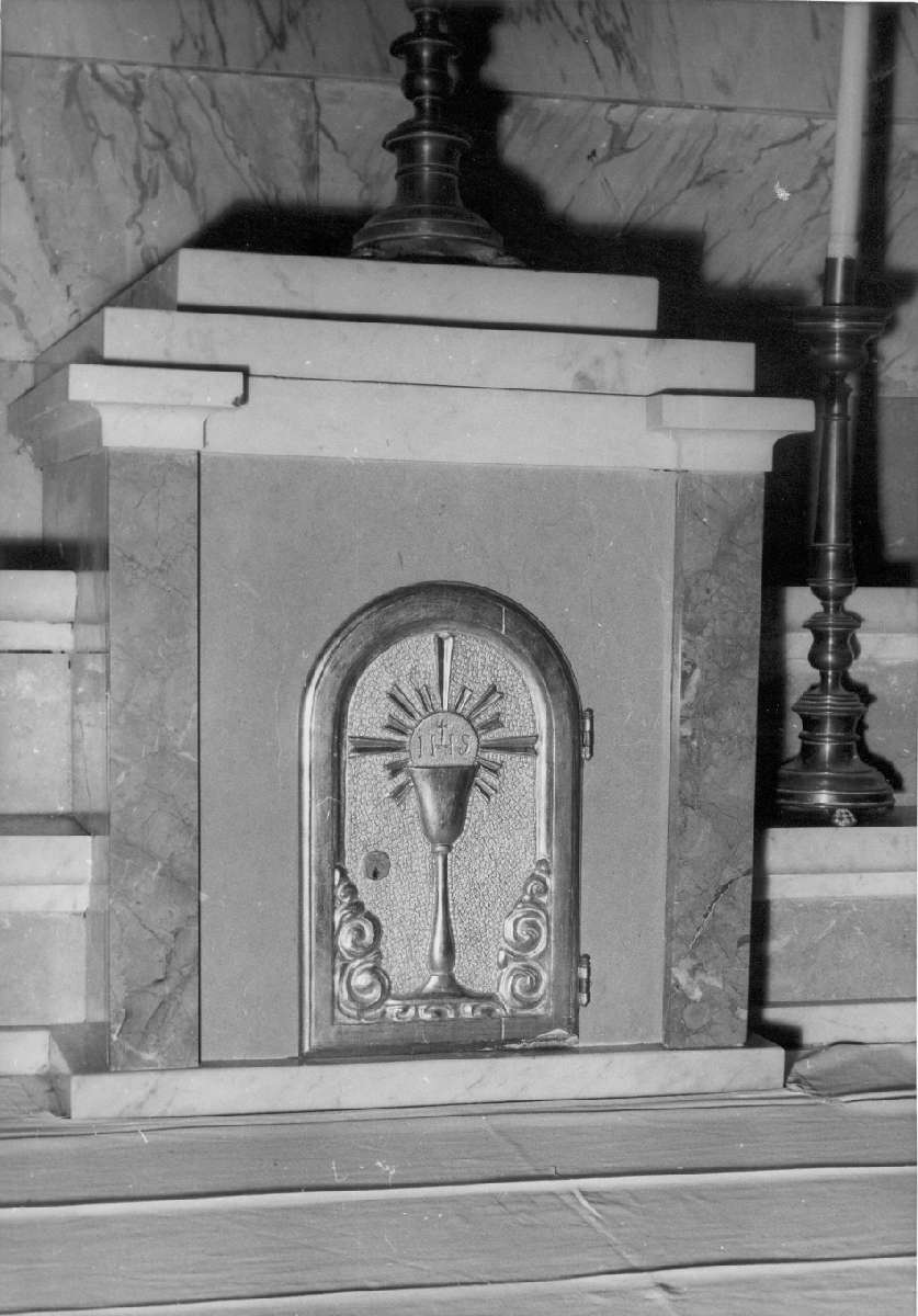 sportello di tabernacolo - manifattura emiliana (seconda metà sec. XIX)