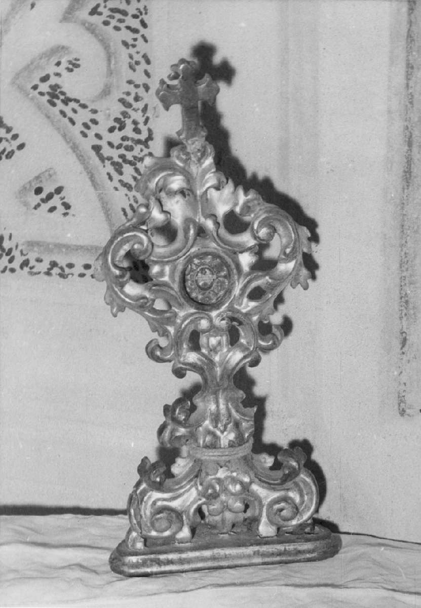 reliquiario - a ostensorio - manifattura emiliana (prima metà sec. XVIII)