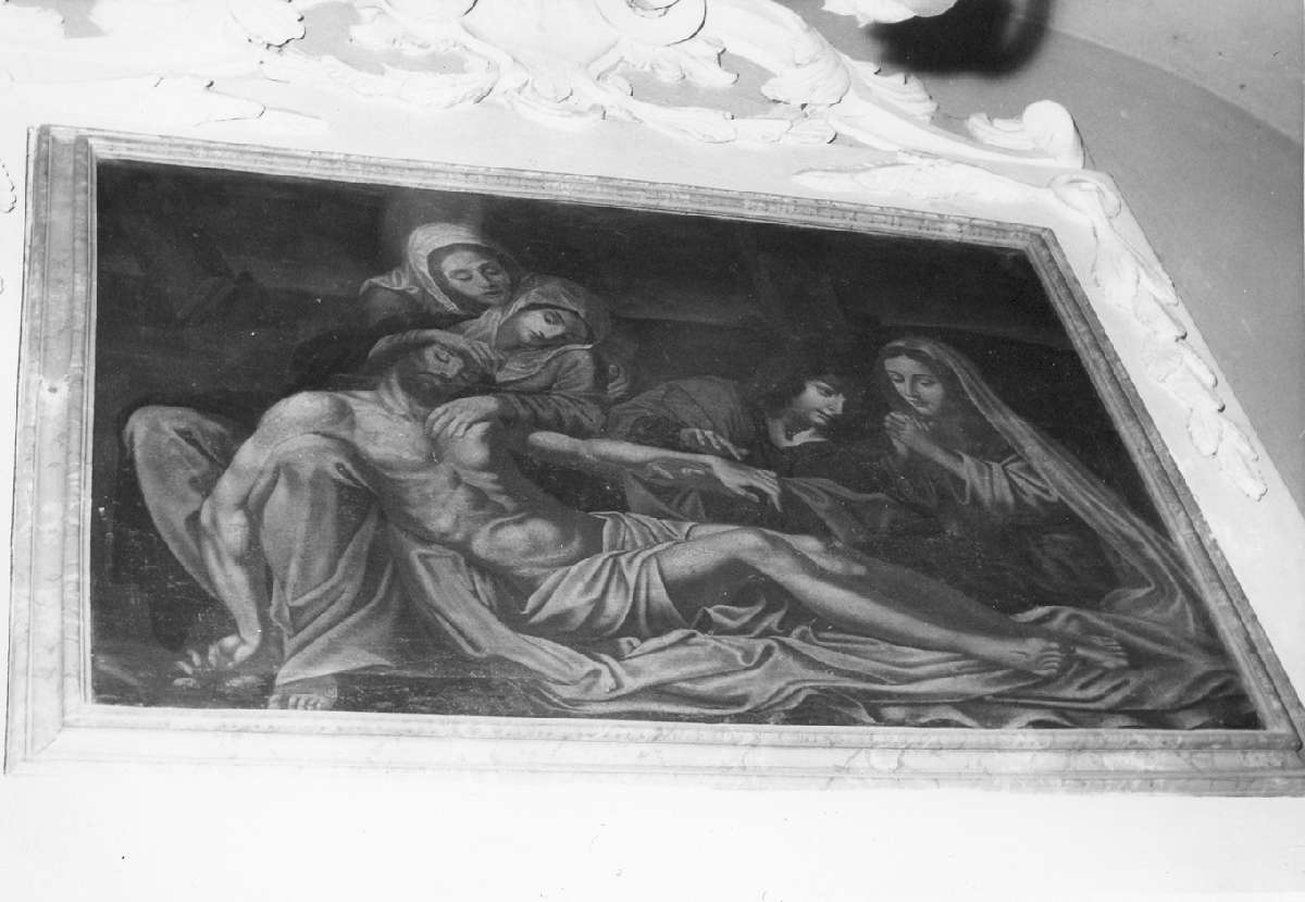 compianto sul Cristo morto (dipinto) - ambito modenese (prima metà sec. XVII)