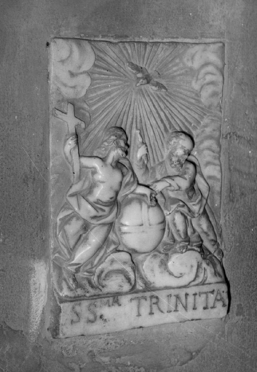 Trinità (rilievo) - ambito emiliano (prima metà sec. XVIII)