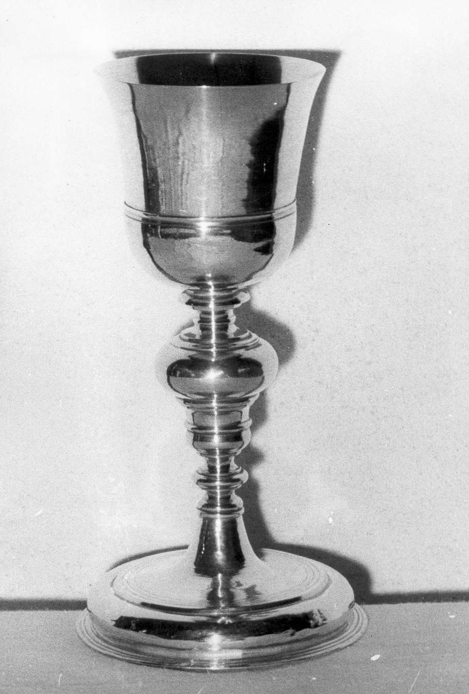 calice - bottega reggiana (fine/inizio secc. XVII/ XVIII)
