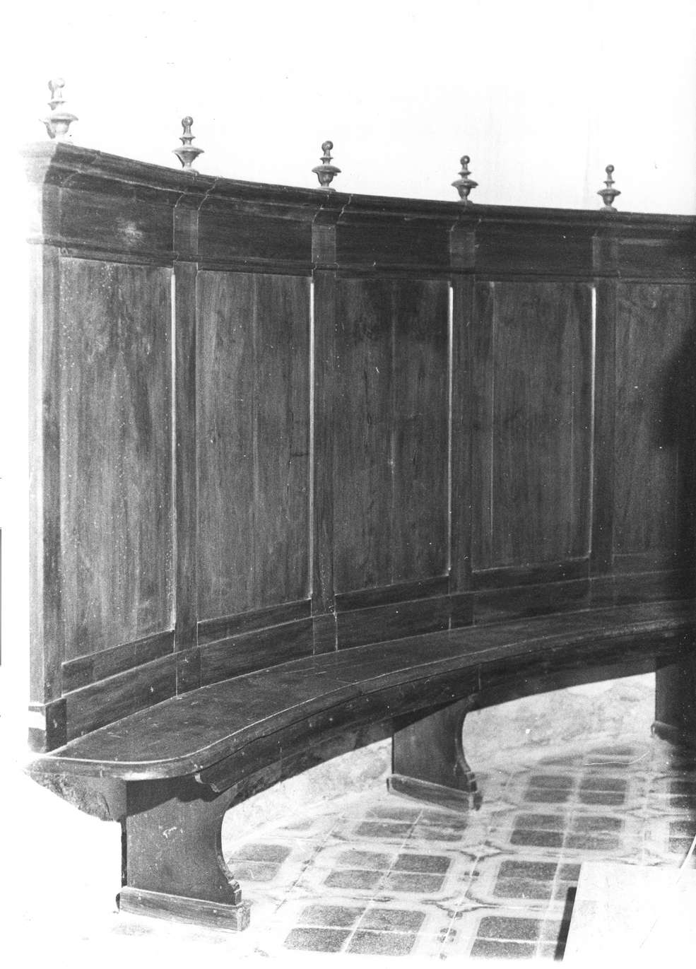 stalli del coro - manifattura reggiana (sec. XIX)