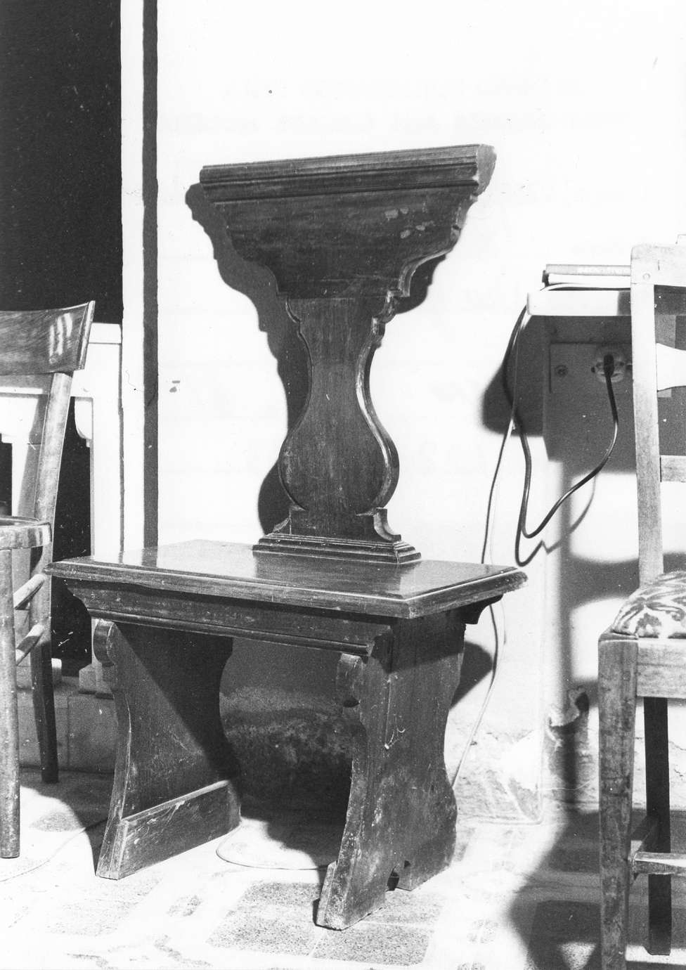 panca, serie - manifattura reggiana (sec. XVIII)