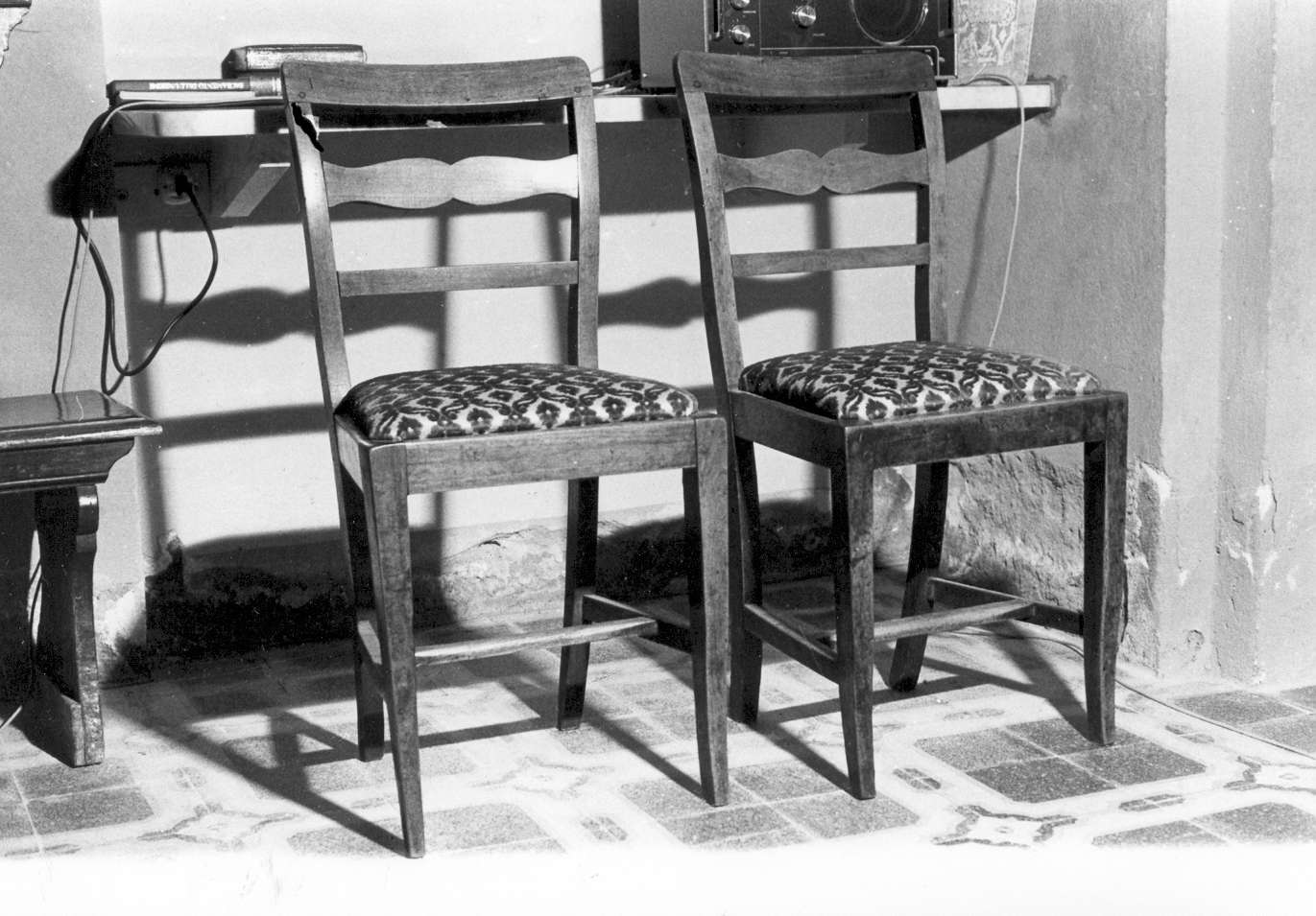 sedia, serie - manifattura reggiana (seconda metà sec. XIX)