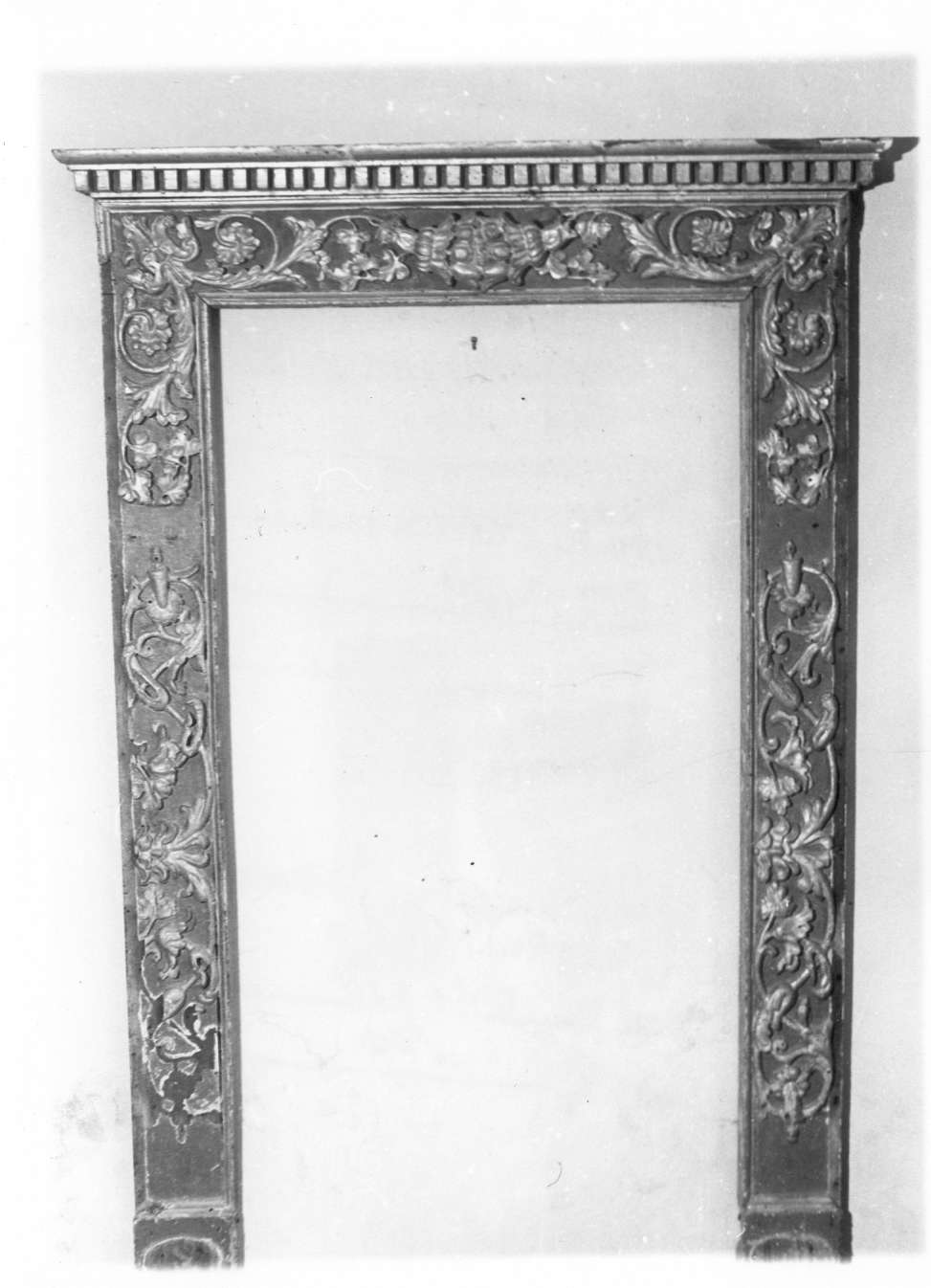 mostra di porta, serie di Ceretti Carlo Senior (bottega) (seconda metà sec. XVII)