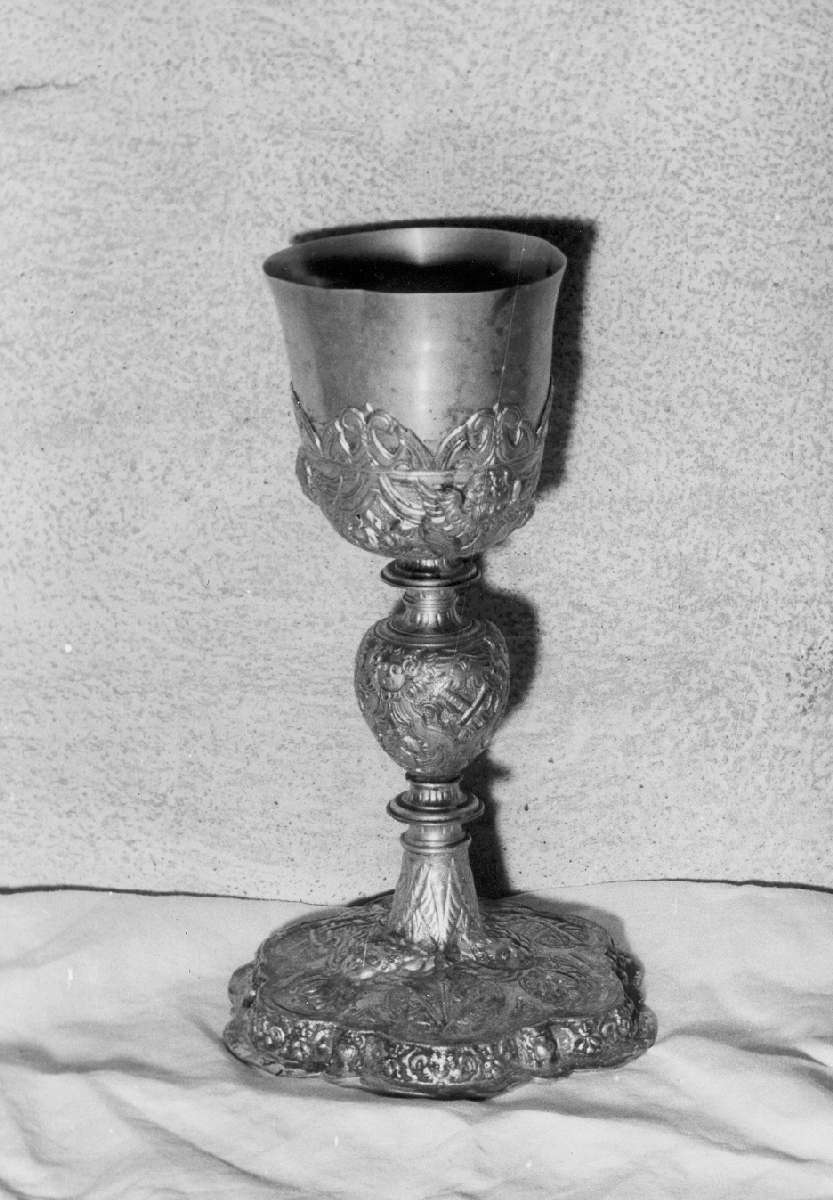 calice - manifattura emiliana (seconda metà sec. XVI)