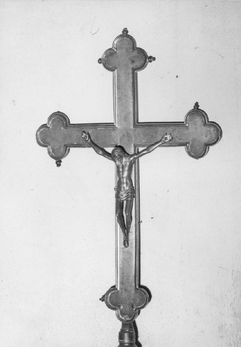 croce processionale - manifattura emiliana (fine sec. XVI)