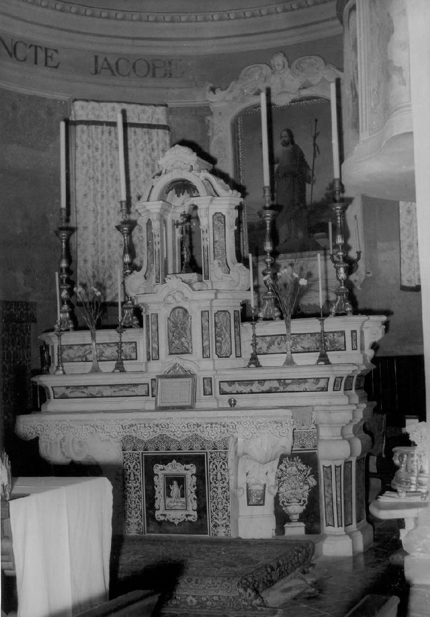 altare maggiore - manifattura reggiana (metà sec. XVIII)