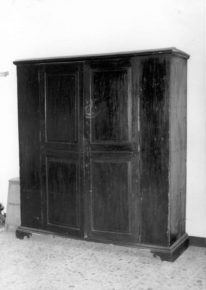 armadio - manifattura reggiana (secc. XVIII/ XIX)