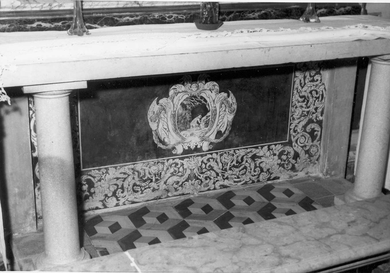 Maddalena penitente (paliotto) - manifattura carpigiana (seconda metà sec. XVII)