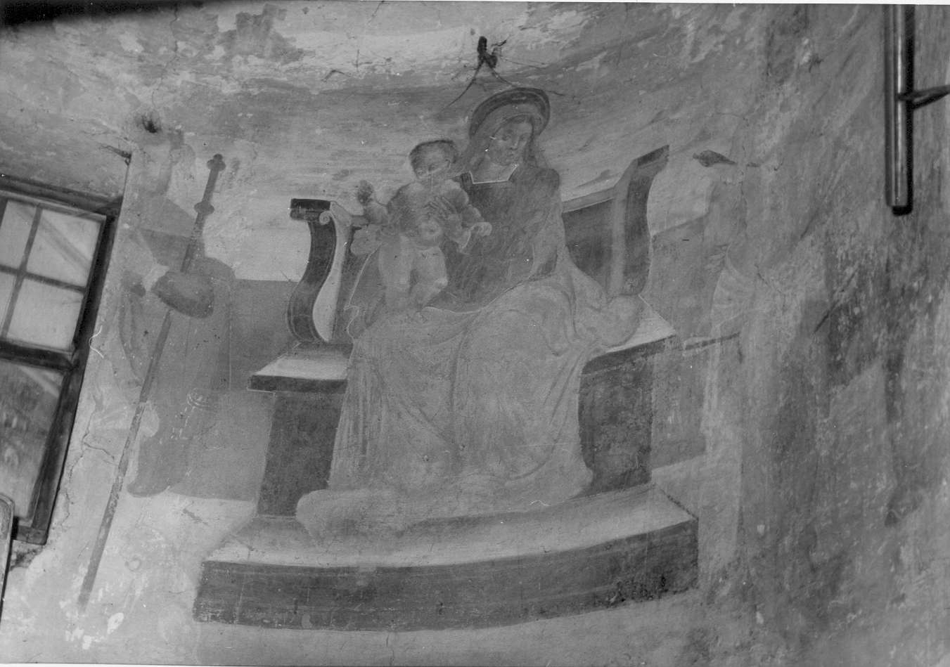 Madonna in trono e Santi (dipinto) - ambito reggiano (inizio sec. XVI)