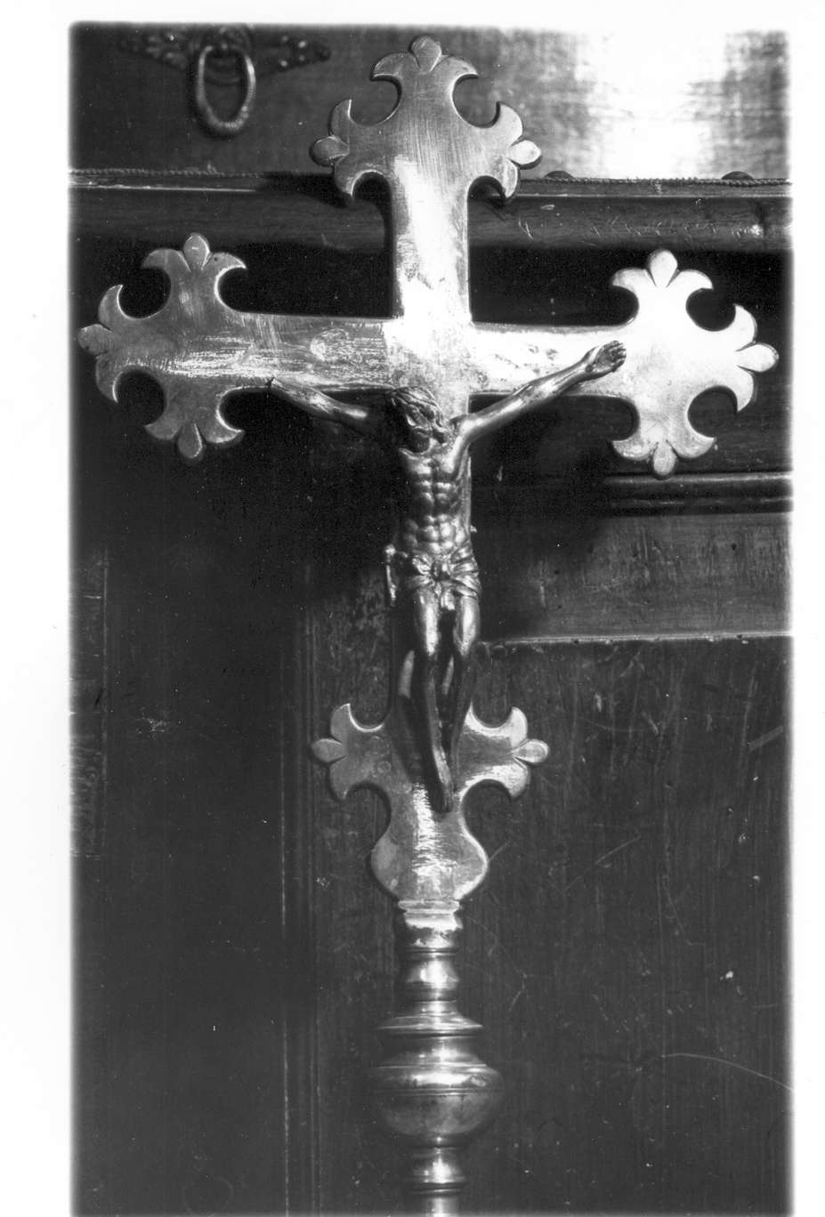 croce processionale - manifattura emiliana (seconda metà sec. XVII)