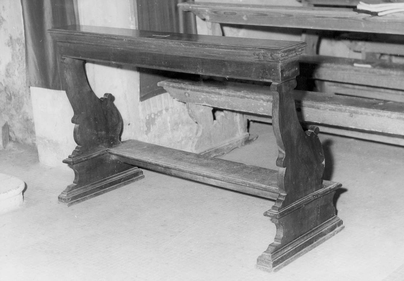 inginocchiatoio, serie - manifattura reggiana (seconda metà sec. XVIII)