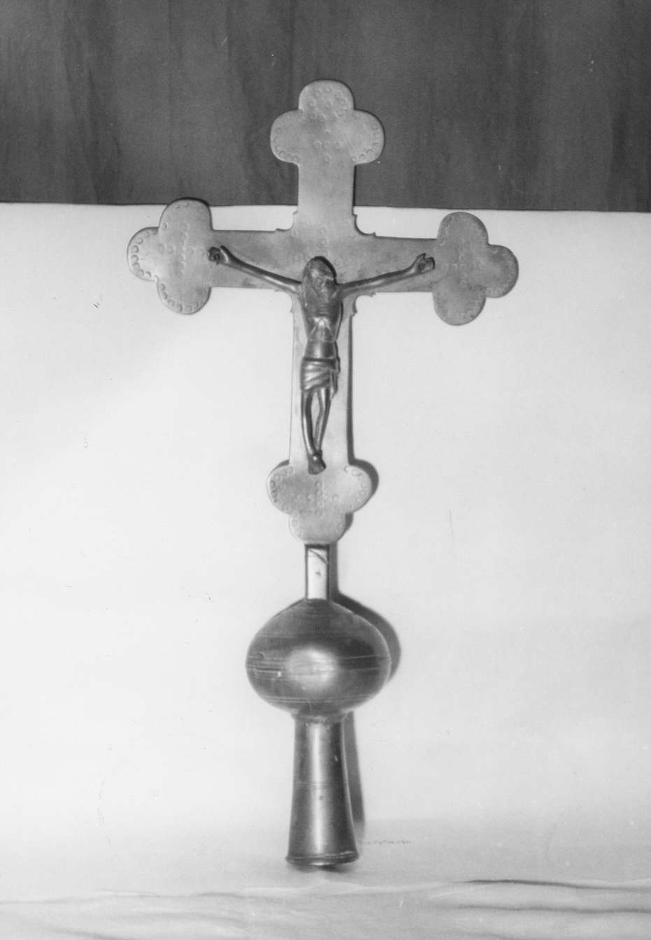 croce processionale - manifattura reggiana (seconda metà sec. XVI)