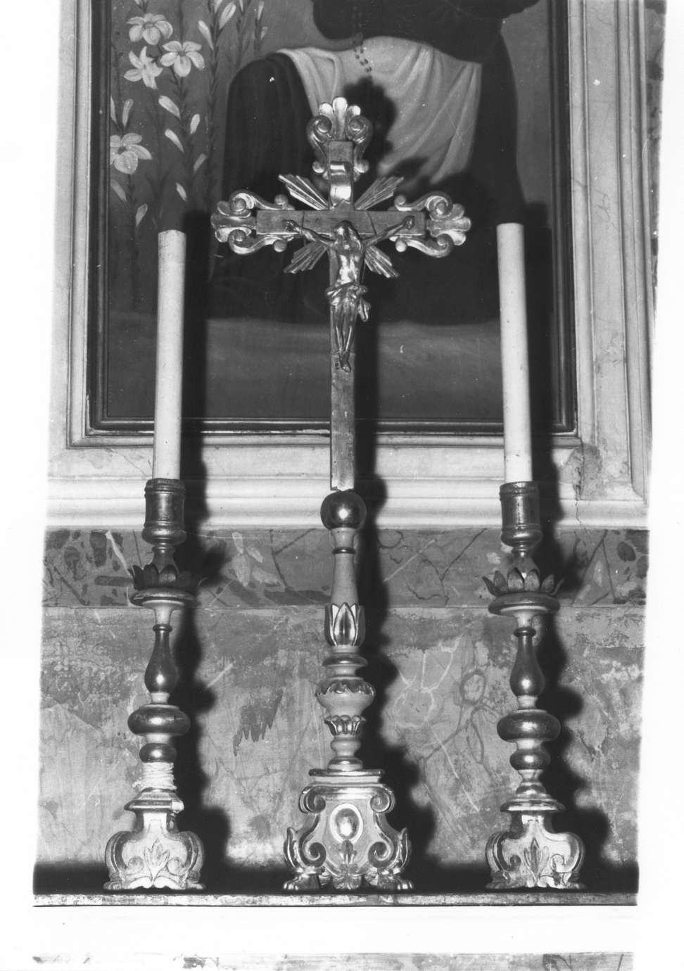 candeliere, serie - manifattura emiliano-lombarda (seconda metà sec. XVIII)