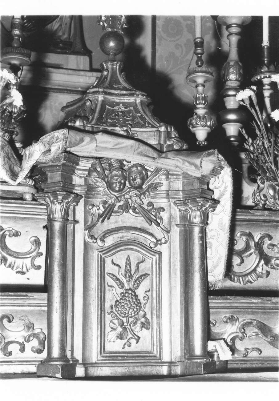 altare maggiore - manifattura emiliano-lombarda (prima metà sec. XVIII)