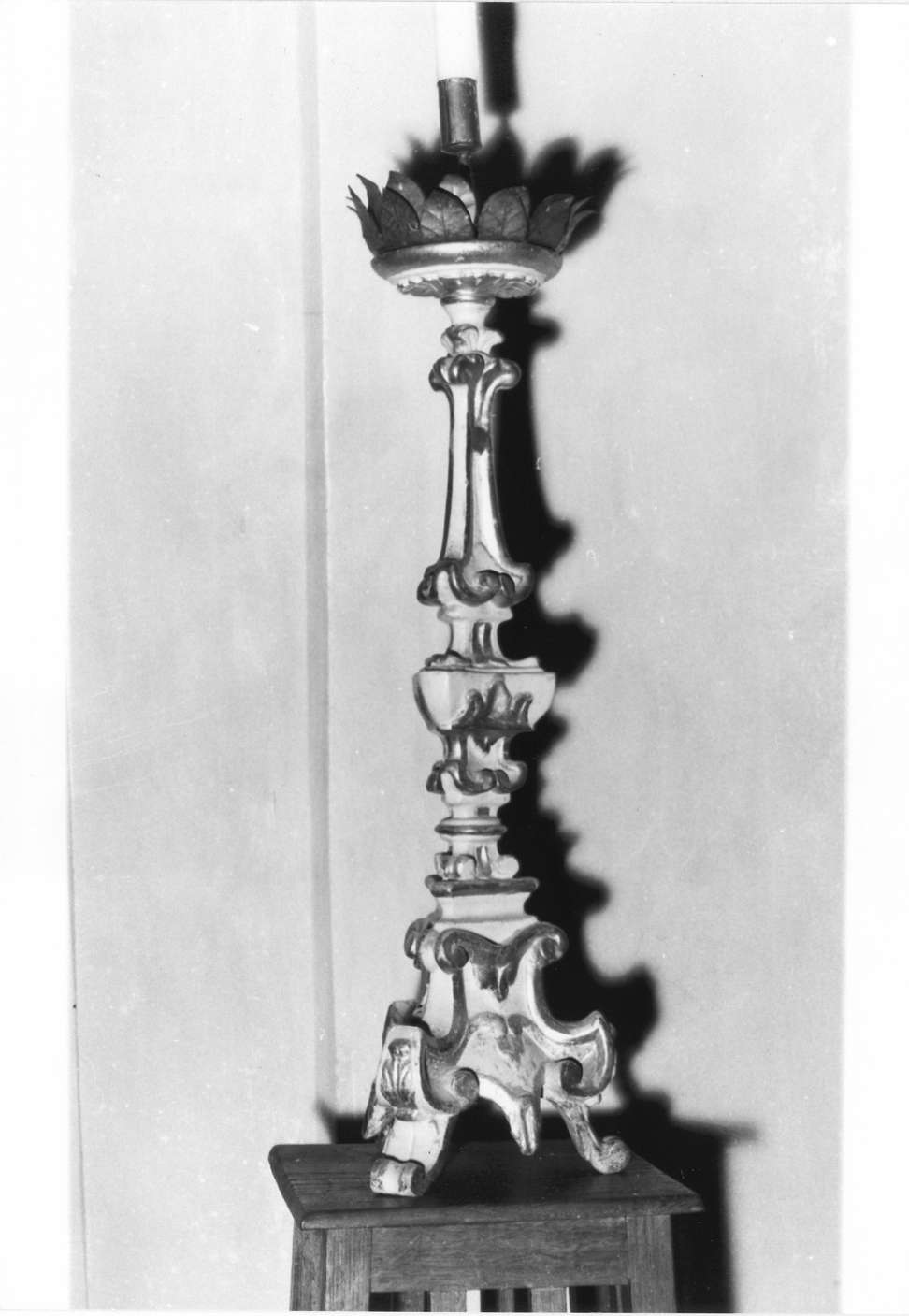 candeliere, serie - manifattura emiliano-lombarda (seconda metà sec. XVIII)