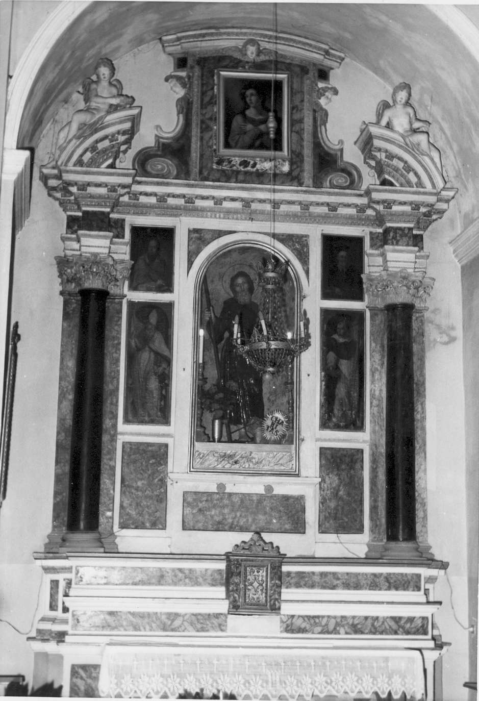 altare - manifattura emiliano-lombarda (prima metà sec. XVII)