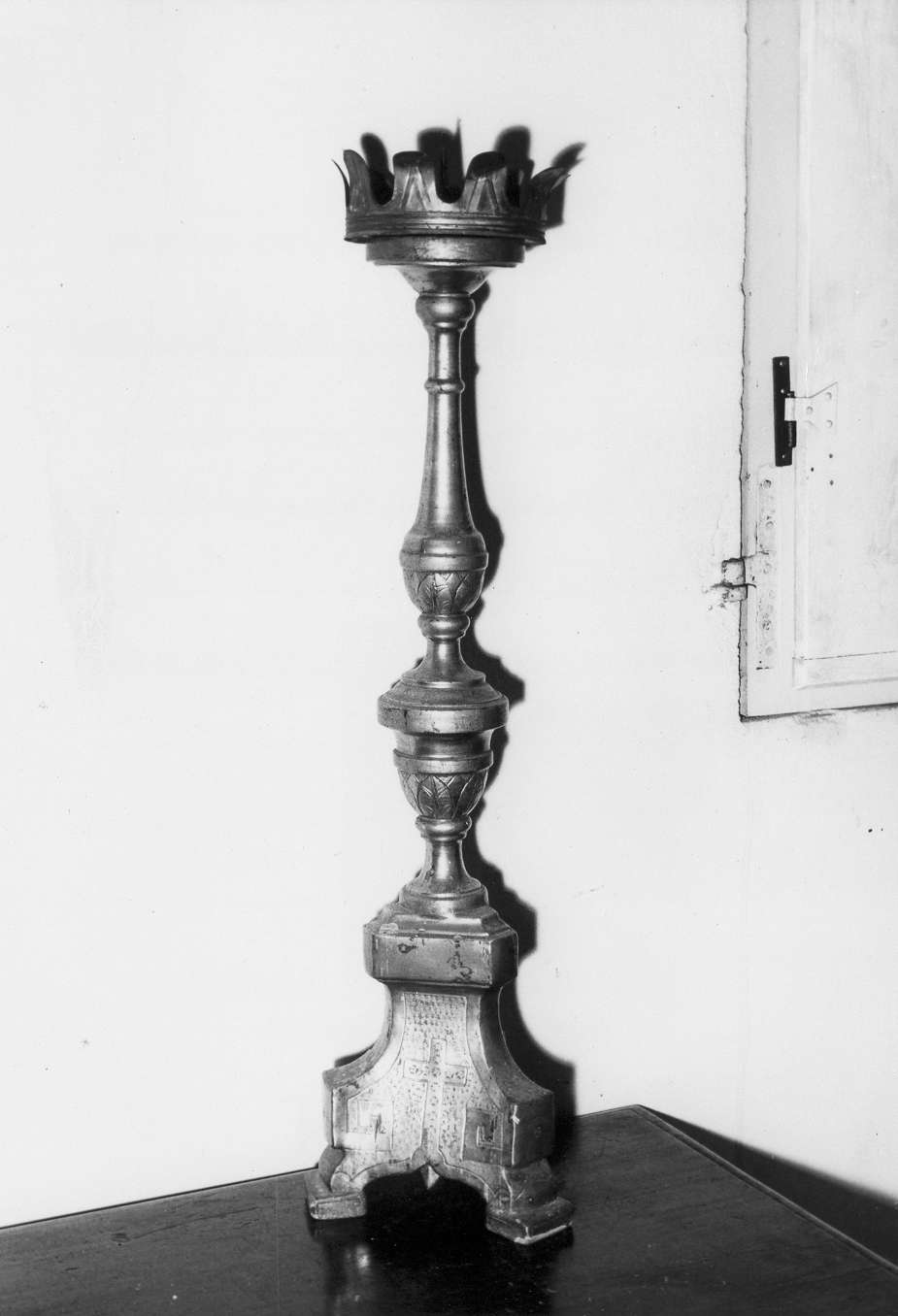 candeliere, serie - manifattura emiliano-lombarda (seconda metà sec. XVIII)