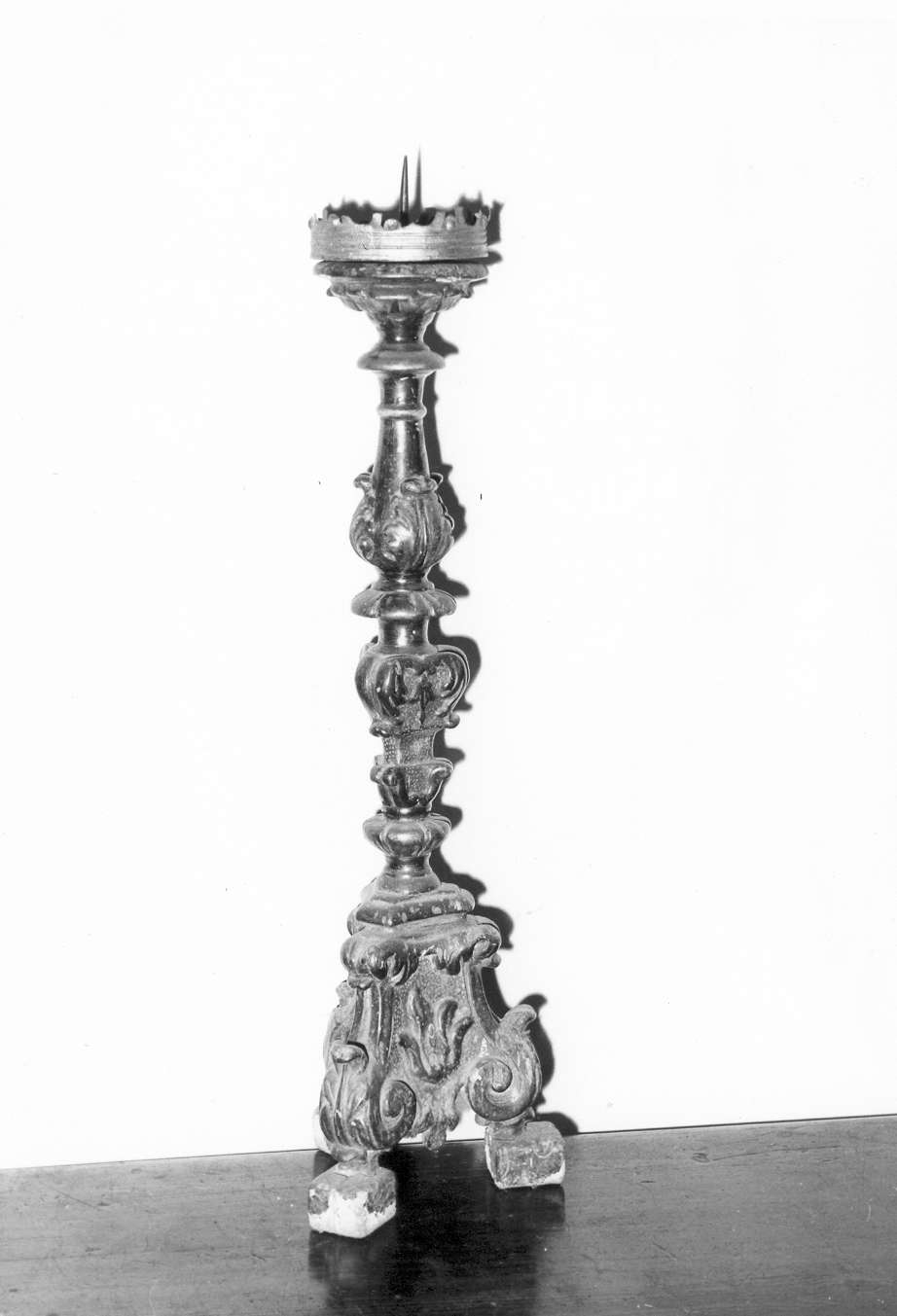 candeliere, serie - manifattura emiliano-lombarda (seconda metà sec. XVIII)