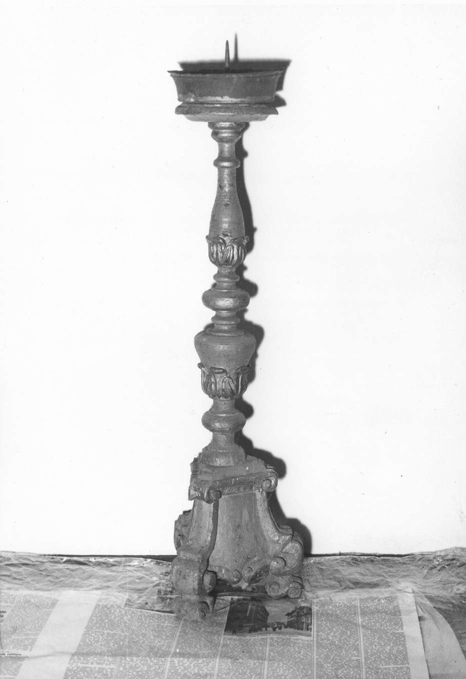 candeliere, serie - manifattura emiliano-lombarda (sec. XVIII)