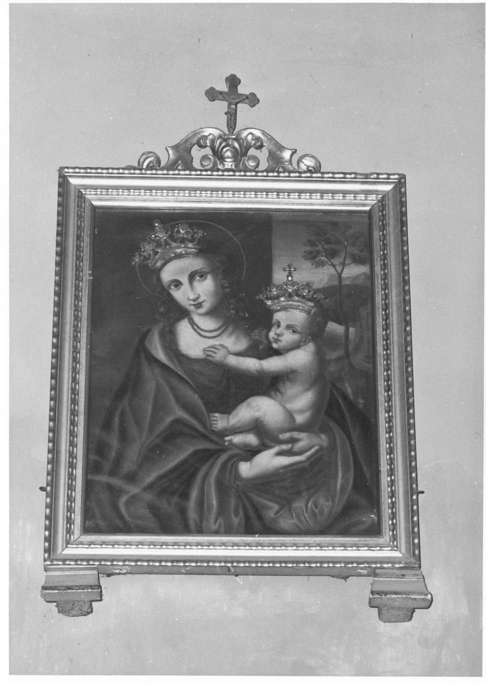 Madonna con Bambino (dipinto) - ambito reggiano (fine sec. XVI)