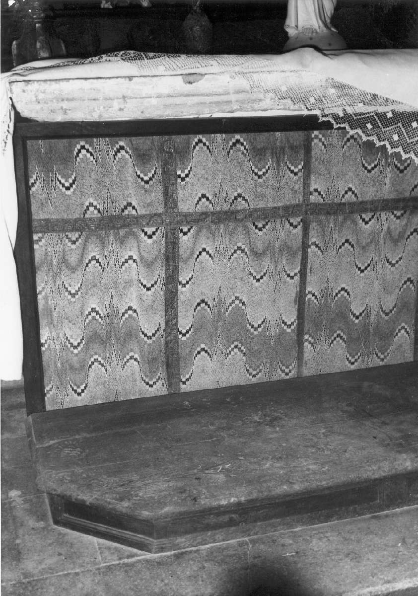 paliotto - manifattura emiliana (sec. XVIII)