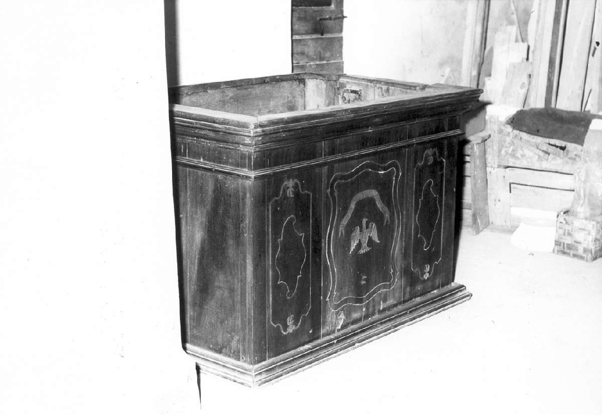 pulpito - manifattura reggiana (sec. XVIII)