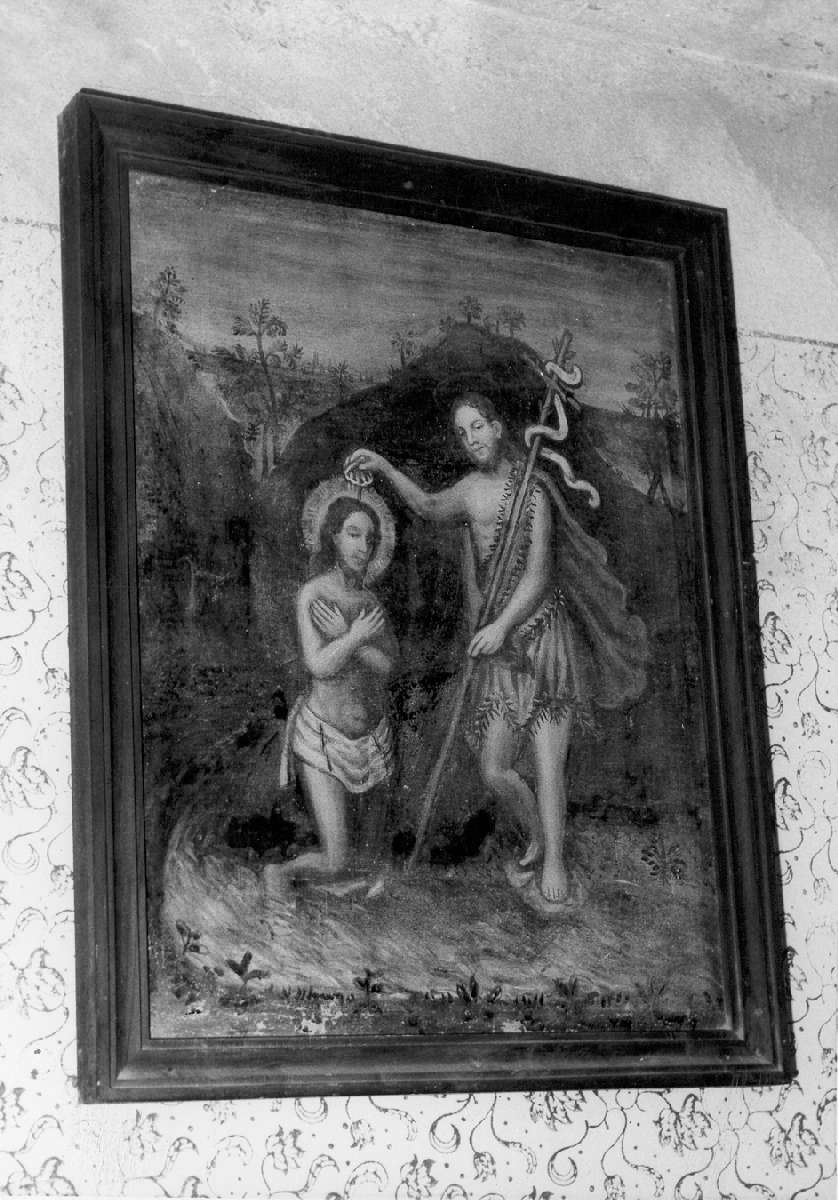 battesimo di Cristo (dipinto) - ambito reggiano (fine sec. XVII)