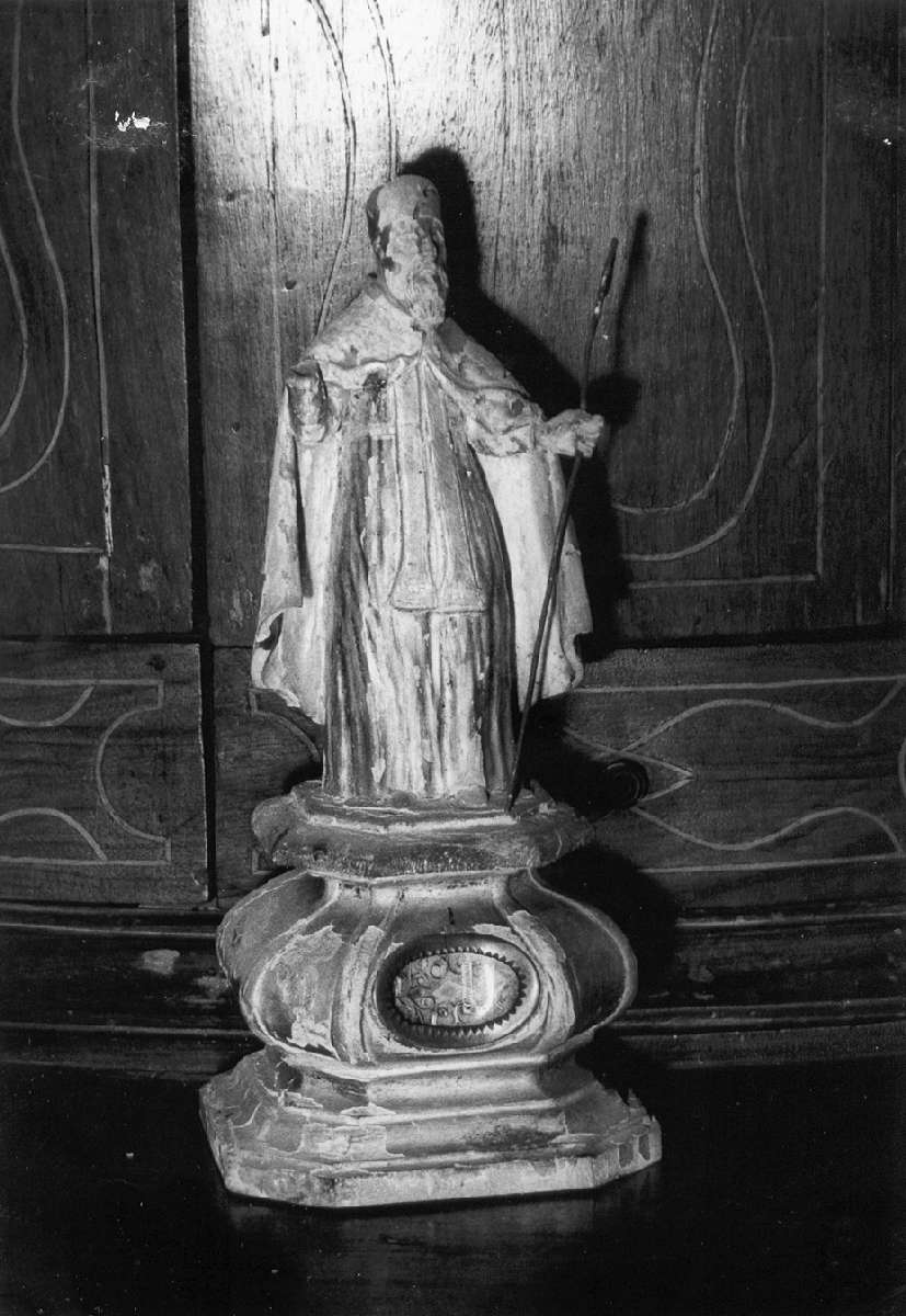 San Geminiano (reliquiario - a statuetta) - manifattura reggiana (seconda metà sec. XVII)