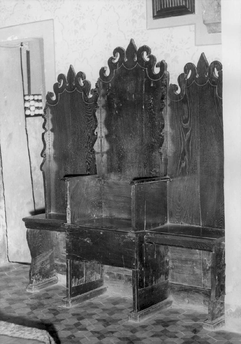 seggio - manifattura reggiana (prima metà sec. XIX)