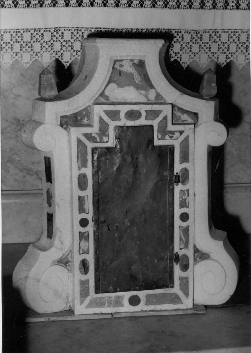tabernacolo - manifattura emiliana (sec. XIX)