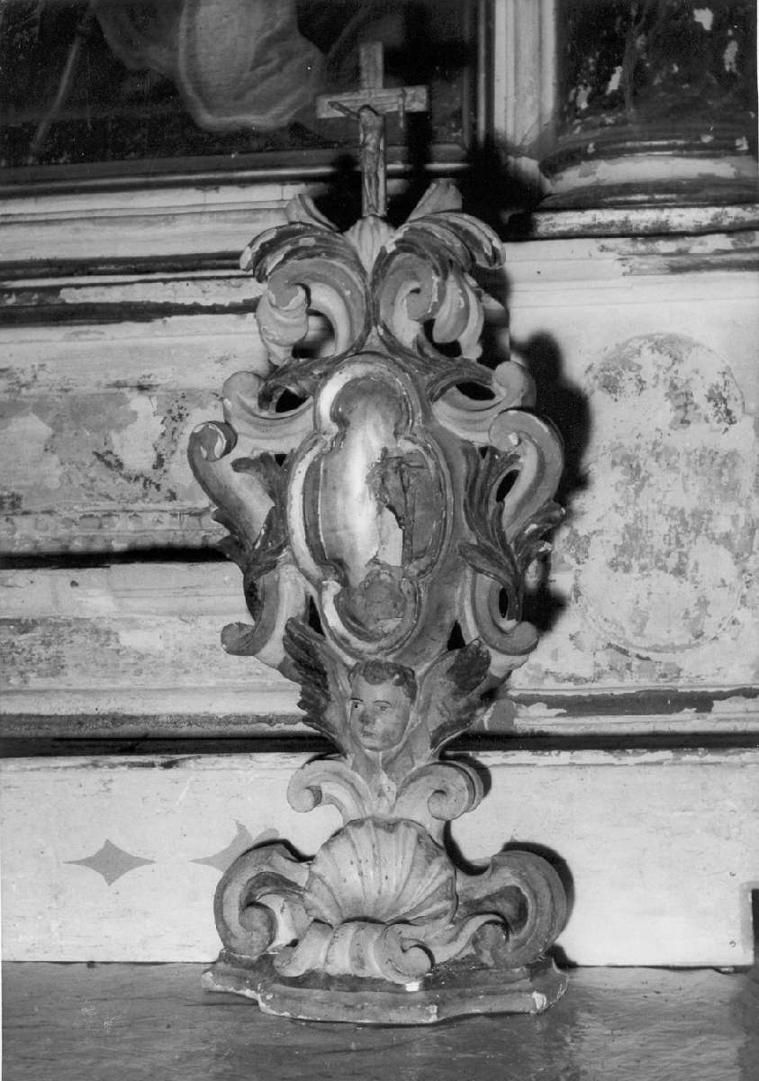 reliquiario - a ostensorio - manifattura reggiana (metà sec. XVIII)