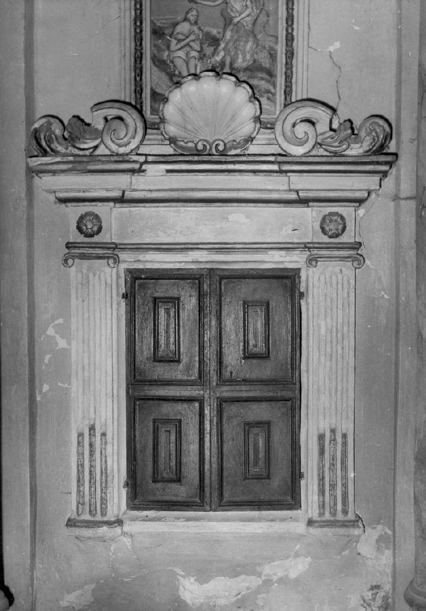 fonte battesimale - manifattura reggiana (seconda metà sec. XVIII)