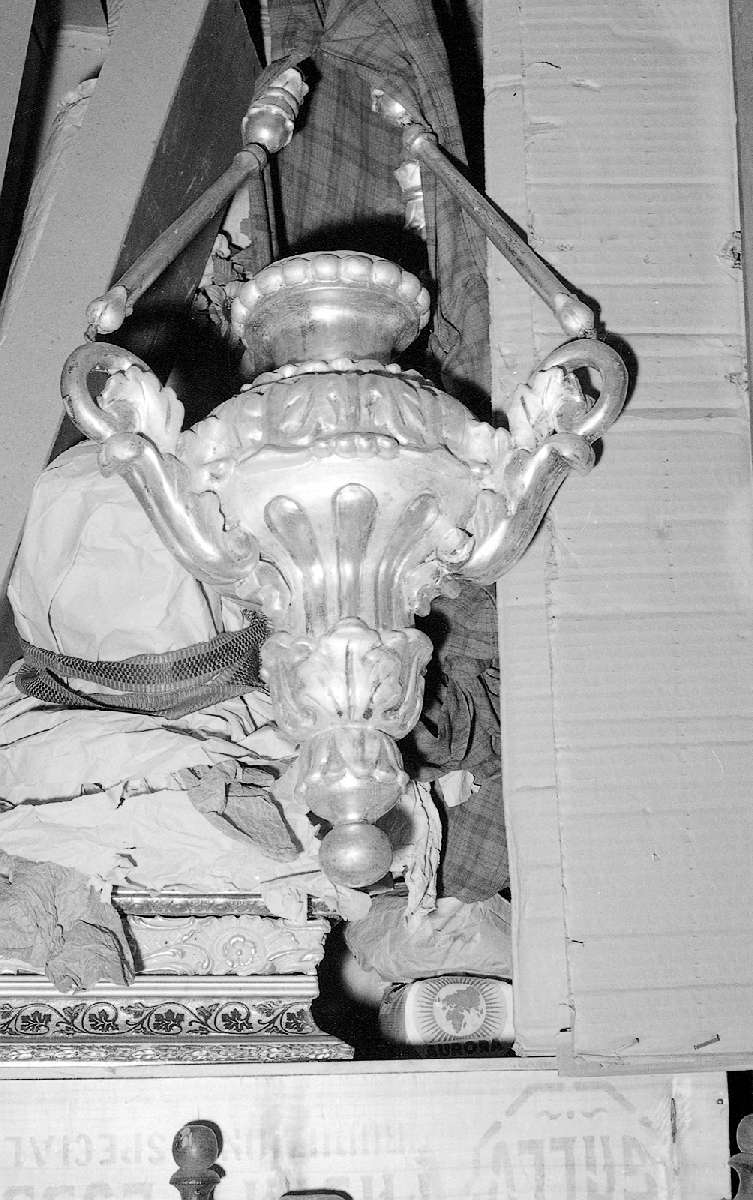 lampada pensile - manifattura reggiana (sec. XIX)