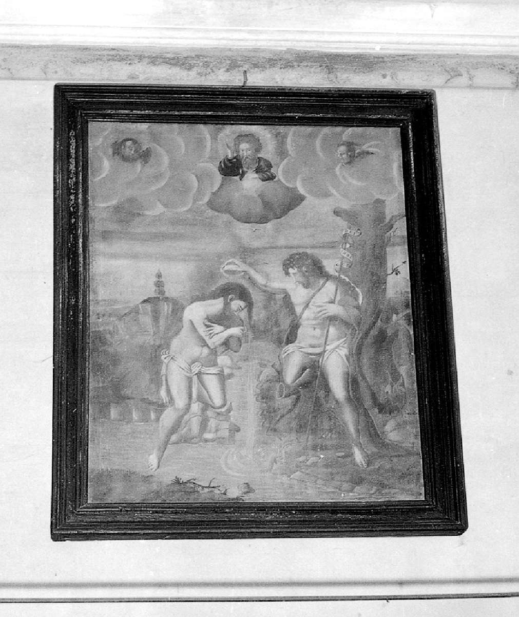 battesimo di Cristo (dipinto) - ambito reggiano (secc. XVIII/ XIX)