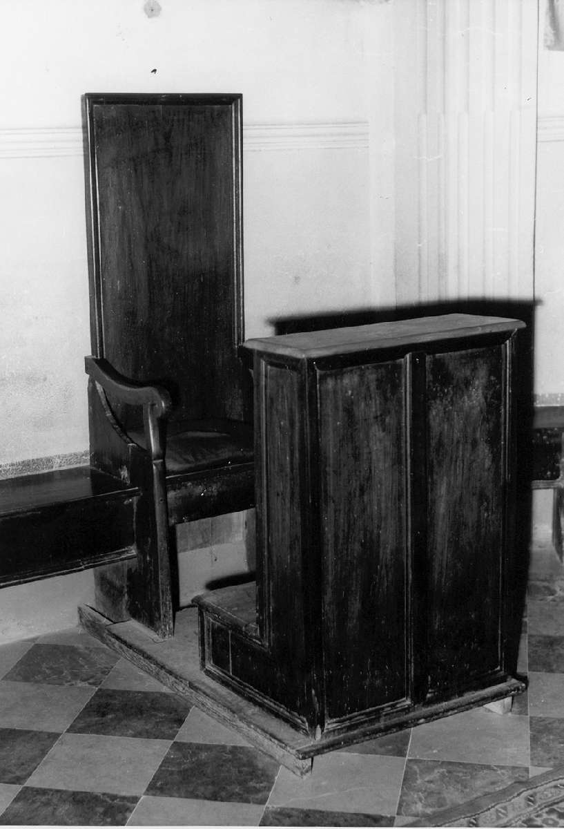 stalli del coro - manifattura reggiana (sec. XVIII)