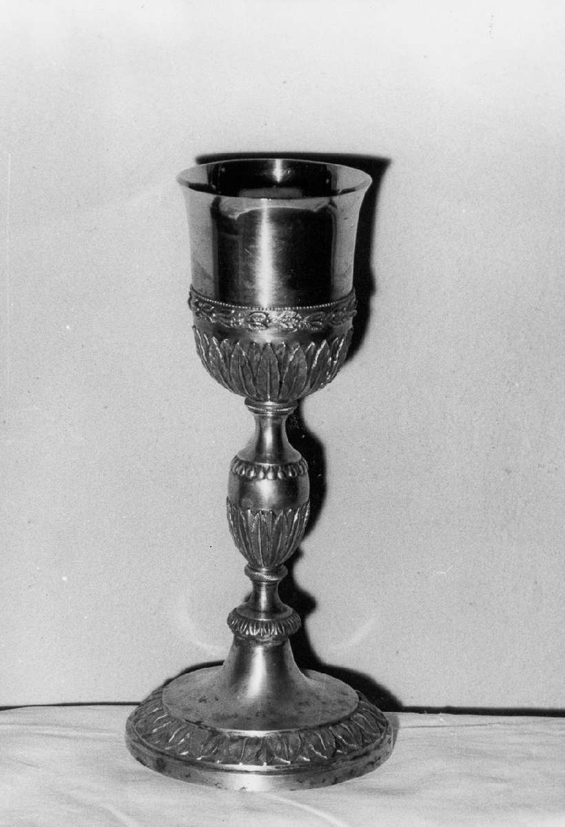 calice - bottega emiliana (prima metà sec. XIX)