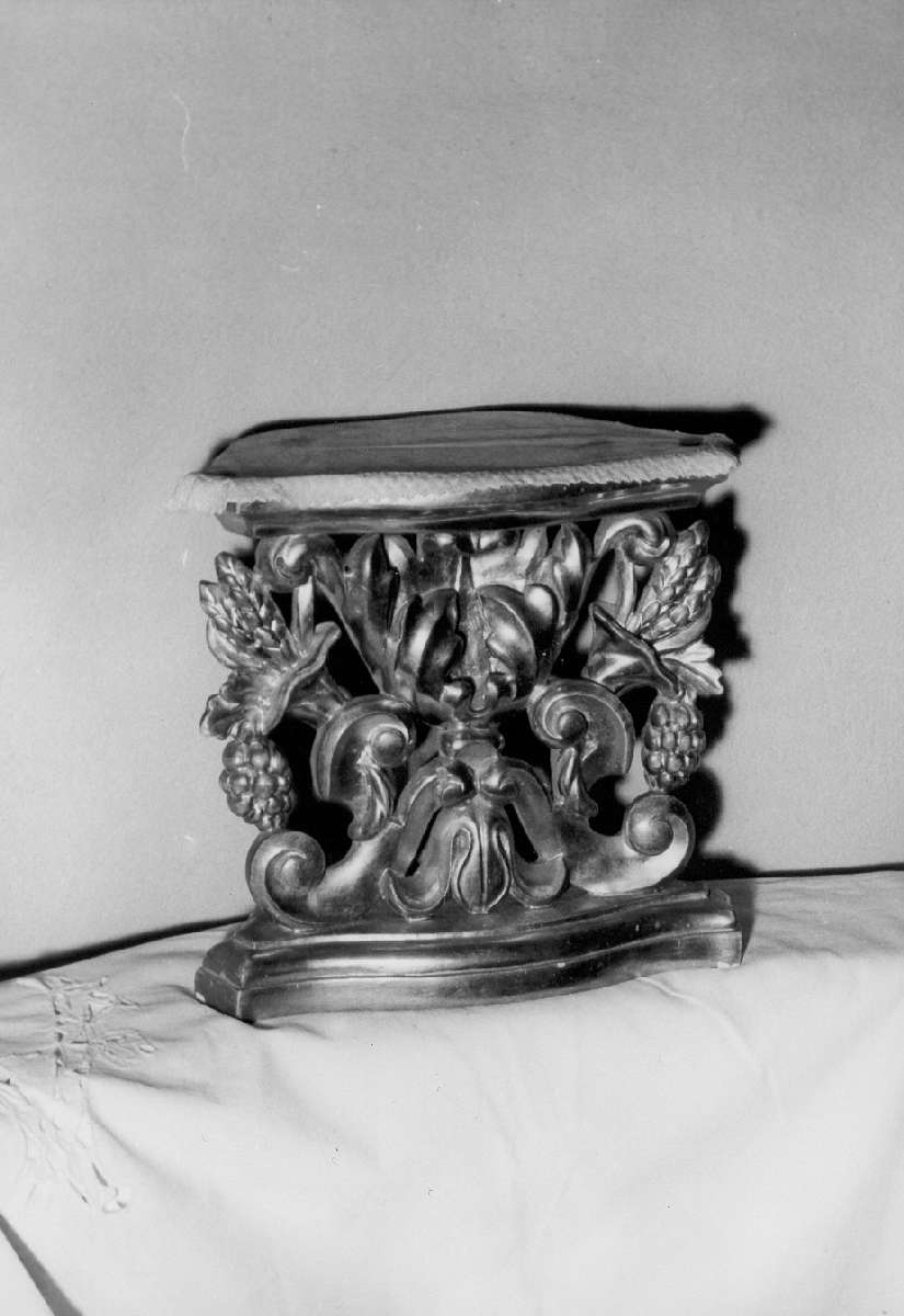 espositorio eucaristico - manifattura emiliana (sec. XIX)