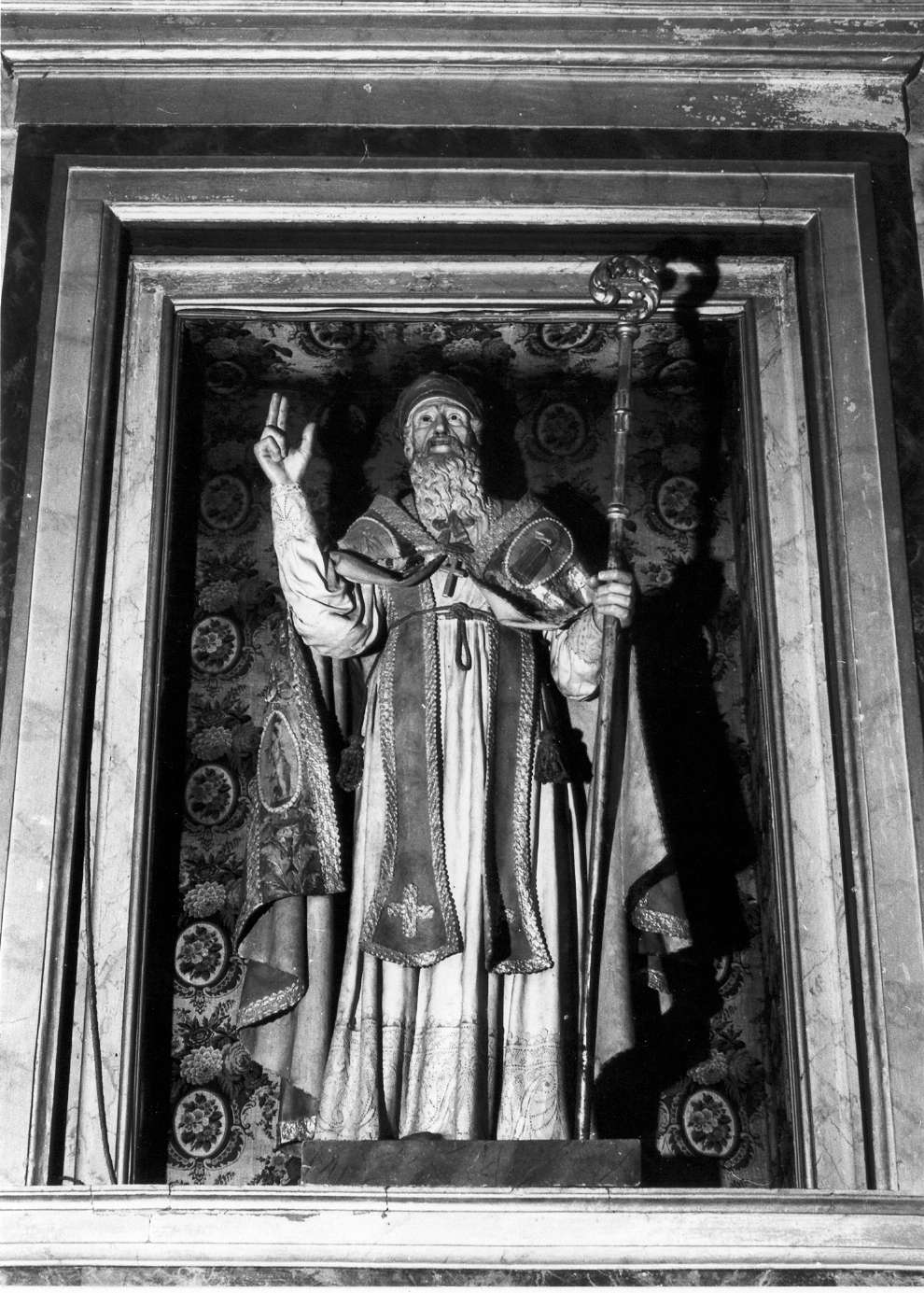 San Prospero Vescovo (statua) - ambito Italia settentrionale (metà sec. XIX)