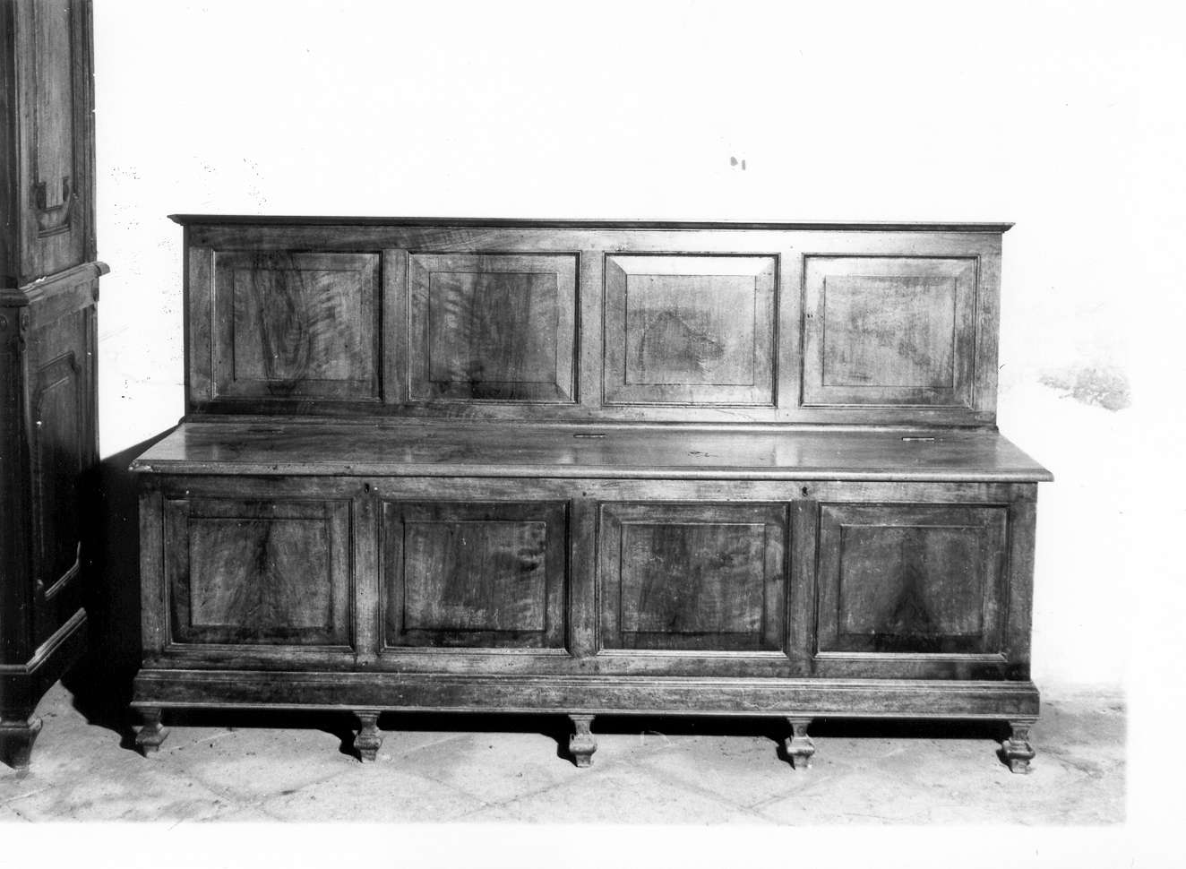 bancale, serie - manifattura reggiana (metà sec. XIX)