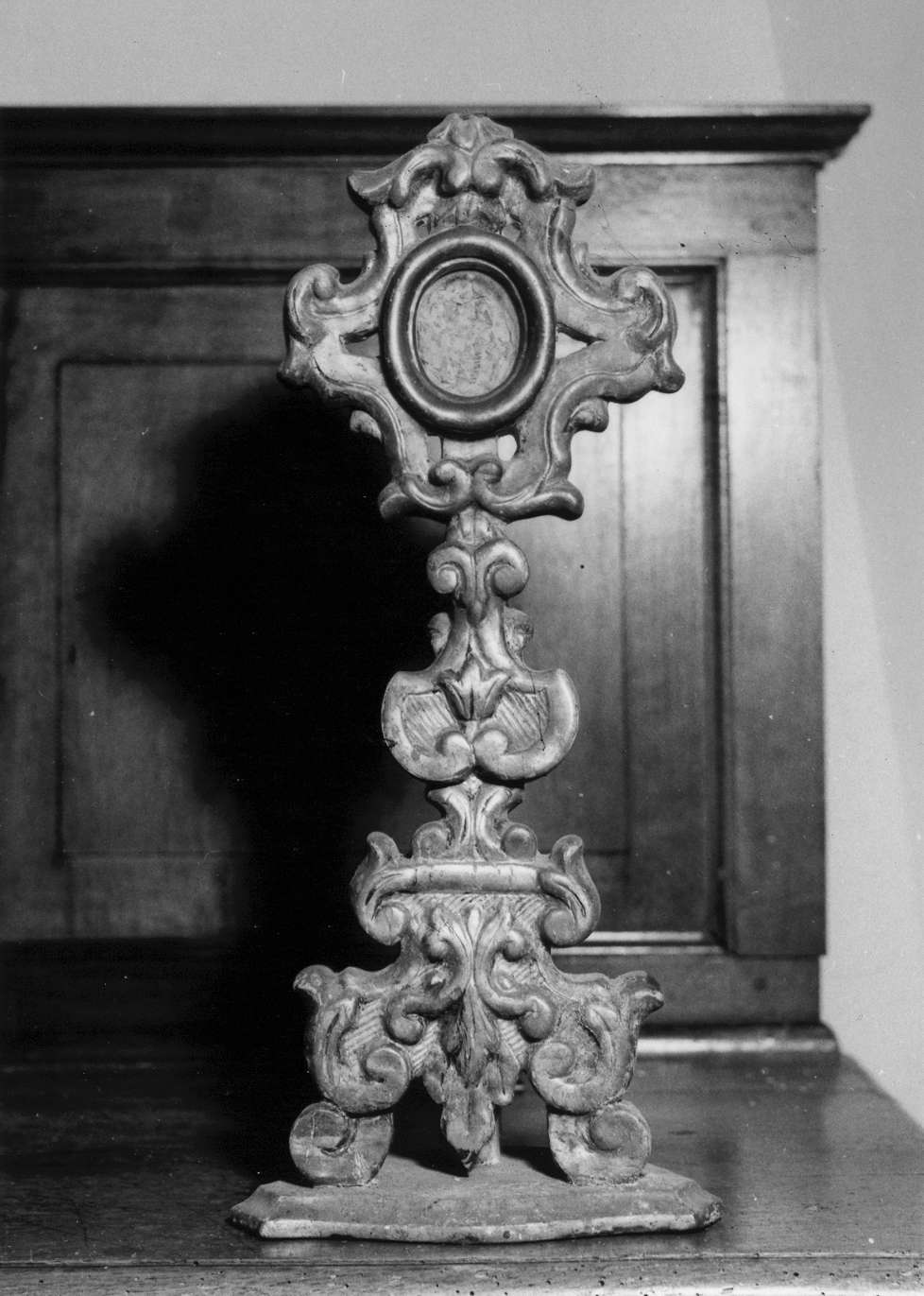 reliquiario - a ostensorio - manifattura emiliana (metà sec. XVIII)