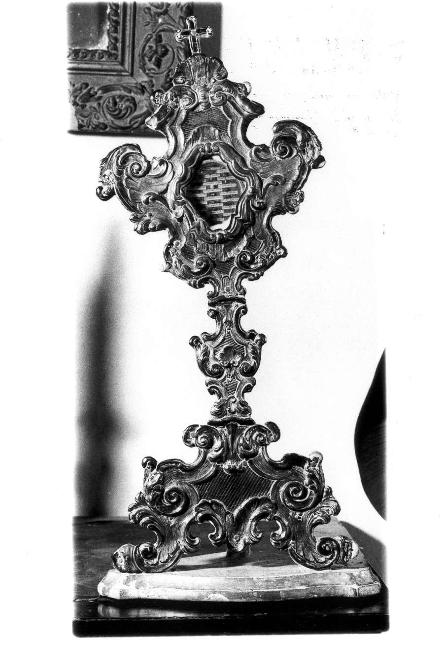 reliquiario - a ostensorio - manifattura emiliana (metà sec. XVIII)